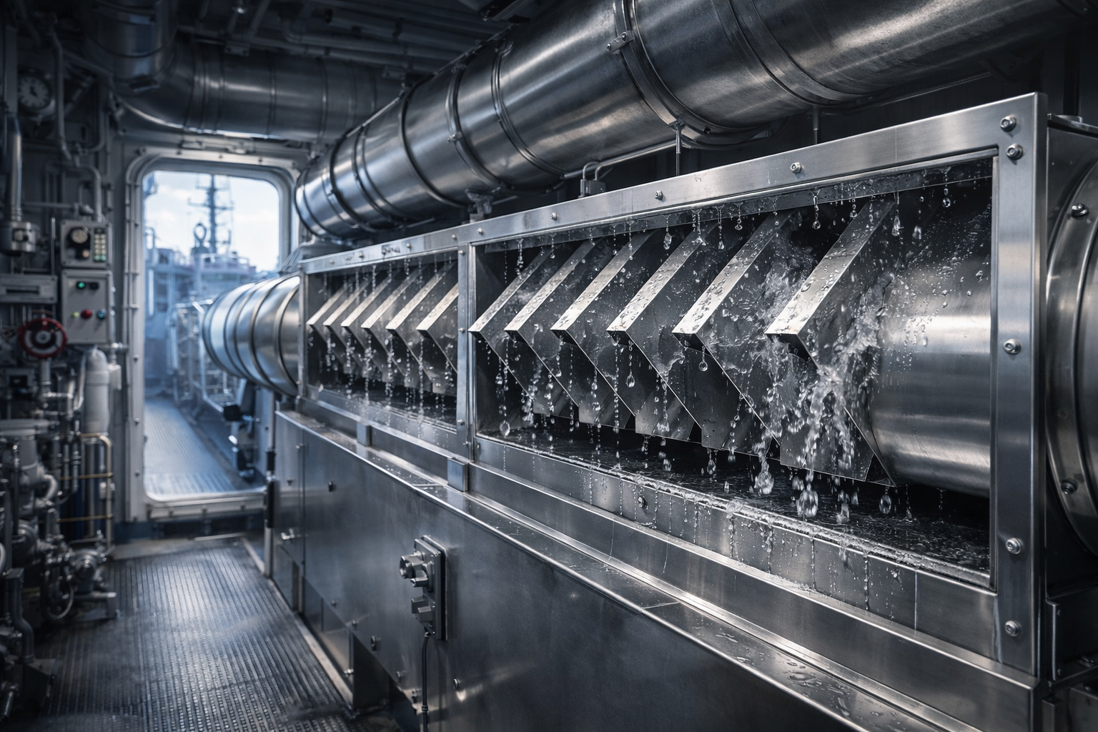 Marine ve Endüstriyel Havalandırma Sistemlerinde Damla Tutucuların Kritik Rolü